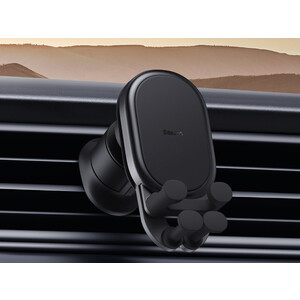 هولدر موبایل بیسوس Baseus Stable Gravitational Wireless Charging Car Mount Pro 15W BS-CM014 SUWX030001