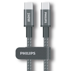 کابل تایپ سی 240 وات 5 آمپر فیلیپس Philips مدل DLC7030C طول 1 متر