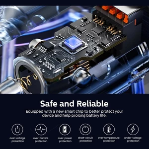 کیفیت شارژر فندکی 60 وات فیلیپس اصلی