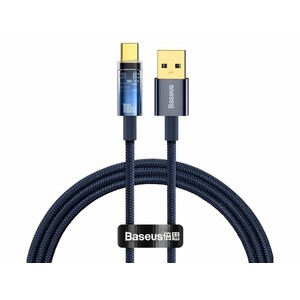 کابل USB به Type-C فست‌شارژ 100 واتی بیسوس