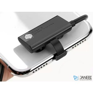 کابل لایتنینگ بیسوس Baseus CALXP-A01 Suction Cup Mobile Games Lightning Cable 1m