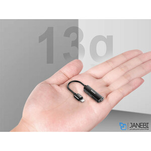 مبدل لایتنینگ به جک 3.5 میلی‌متری بیسوس Baseus Audio Converter L52