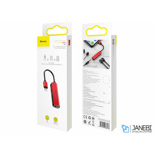 مبدل لایتنینگ به جک 3.5 میلی‌متری بیسوس Baseus Audio Converter L52