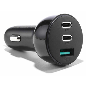 شارژر فندکی یو اس بی و تایپ سی فست شارژ 70 وات جویروم Joyroom JR-CL26 70W 3-Port (2PD+1USB) Car Charger