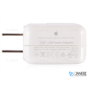 شارژر 12 وات اپل apple 12w usb power adapter