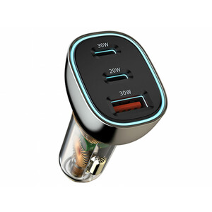 قیمت شارژر فندکی تایپ سی و یو اس بی 80 وات ویوو