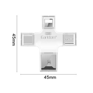 کارت خوان ارلدام Earldom ET-OT20 All-in-One Card Reader