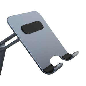 استند تبلت بیسوس Baseus Desktop Biaxial Foldable Metal Tablet Stand Rotatable Version Space Grey BS-HP006A B10431801811-00
