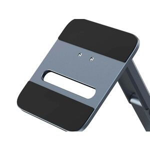 پایه فلزی تبلت بیسوس Baseus Desktop Biaxial Foldable Metal Tablet Stand Rotatable Version Space Grey BS-HP006A B10431801811-00