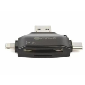 قیمت کارت خوان چند سر کوتتسی Coteetci 4IN1 CARD READER(SD/TF) CS5132-BK
