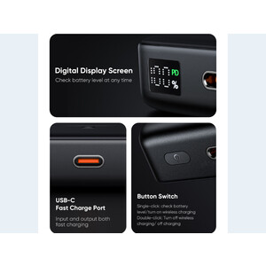 پاور بانک وایرلس مگنتی 20 وات 10000 مک دودو Mcdodo MC-510 Magnetic Wireless Charging 10000mAh 20W