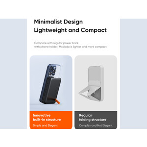 پاور بانک وایرلس مگنتی 20 وات 10000 مک دودو Mcdodo MC-510 Magnetic Wireless Charging 10000mAh 20W