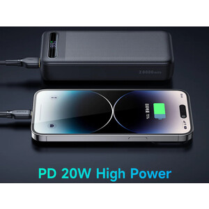 پاور بانک فست شارژ تایپ سی و یو اس بی 22.5 وات 20000 مک دودو مدل Mcdodo MC-389 Power Bank Digital Display