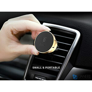 پایه نگهدارنده آهن ربایی بیسوس Baseus Magnetic Holder with Cable Clip