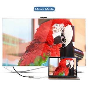 مبدل تایپ سی به اچ دی ام آی یوگرین Ugreen 40273 USB-C To HDMI Adapter 10CM