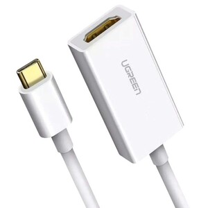 مبدل تایپ سی به اچ دی ام آی یوگرین Ugreen 40273 USB-C To HDMI Adapter 10CM