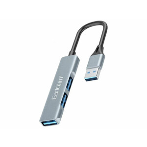 هاب 3 پورت و تبدیل یو اس بی ارلدام EARLDOM 3port HUB model HUB09