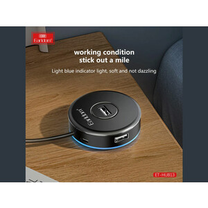 قیمت هاب 4 پورت یو اس بی ارلدامEARLDOM 4port HUB model ET-HUB13