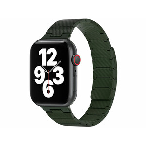 فروش بند اپل واچ مگنتی با الگوی فیبر کربن 38، 40 و 41 میلی‌متری ویوو WIWU 38/40/41MM Carbon Fiber pattern magnetic watch band Wi-WB009