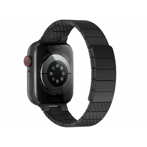 خرید بند اپل واچ مگنتی با الگوی فیبر کربن 38، 40 و 41 میلی‌متری ویوو WIWU 38/40/41MM Carbon Fiber pattern magnetic watch band Wi-WB009