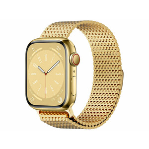 فروش بند فلزی طلایی اپل واچ 42، 44، 45 و 49 میلی‌متری ویوو WIWU 42/44/45/49 Stainless steel watch band Wi-WB002