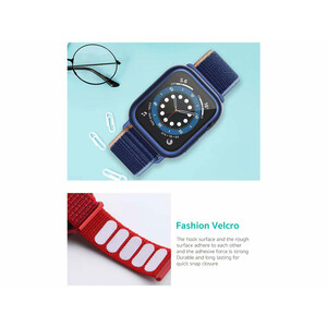 قیمت بند اپل واچ 45 میلی متری سری 7 کوتتسی Coteetci W77 nylon integrated case strap 45mm 21022