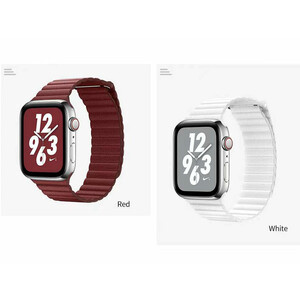 قیمت بند اپل واچ چرمی 1/2/3/4/5 کوتتسی Cottetci W7 leather back loop band WH5206-BK