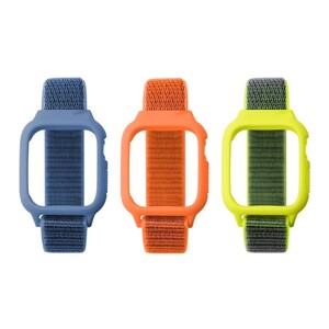بند سیلیکونی اپل واچ سری 3/4/5 سایز 38/40 میلی متر پورودو Porodo iGuard Apple Watch 3/4/5 38/40mm Strap + ShockProof Case