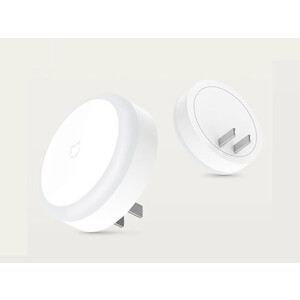 خرید چراغ هوشمند شیائومی دارای سنسور تشخیص نور Xiaomi Mijia Plug-in Wall Mini LED Night Light MJYD04YL