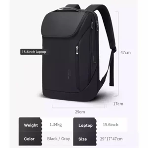 کیفیت کوله پشتی یو اس بی دار ضد آب لپ تاپ 15.6 اینچ بنج