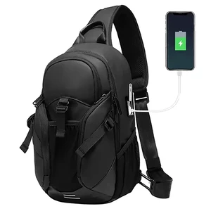 کیف کراس بادی مردانه بنج اصل Bange BG-77120 ضد آب USB دار