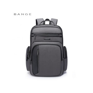 کوبه پشتی چرمی ضد آب یو اس بی دار بنج Bange BG-2602 Men Impaled Leather Waterproof Backpack with USB Port