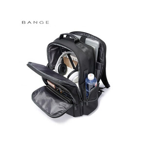 کوبه پشتی چرمی ضد آب یو اس بی دار بنج Bange BG-2602 Men Impaled Leather Waterproof Backpack with USB Port