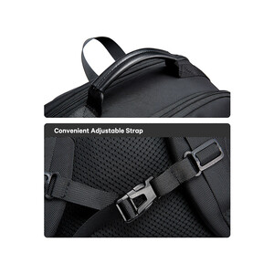 کوبه پشتی چرمی ضد آب یو اس بی دار بنج Bange BG-2602 Men Impaled Leather Waterproof Backpack with USB Port