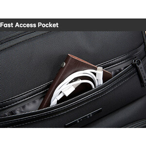 کوبه پشتی چرمی ضد آب یو اس بی دار بنج Bange BG-2602 Men Impaled Leather Waterproof Backpack with USB Port