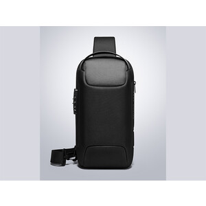 فروش کوله تک بند ضد سرقت بانگه دارای پورت شارژ  USB 3.0 با سایز 18x10x34 سانتی متر  BANGE 22085 Oxford Cloth Sling Chest Bag USB External Charging Port