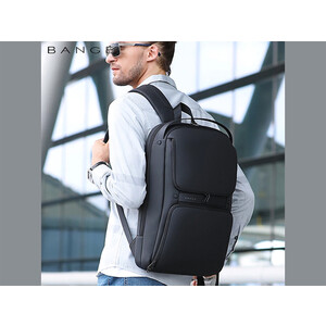 خرید کوله پشتی لپ تاپ 15.6 اینچی دارای پورت یو اس بی BANGE BG-7261 Laptop  Bag USB Charging Men 15.6 inch