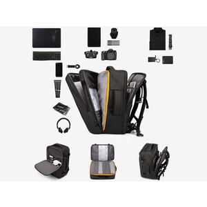 کوله لپ تاپ مسافرتی ضد آب بنج BANGE BG-1909 Small 35L Backpack Waterproof Traveling Computer Bag