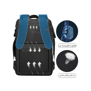 فروش کوله لپ تاپ مسافرتی ضد آب بنج BANGE BG-1909 Small 35L Backpack Waterproof Traveling Computer Bag