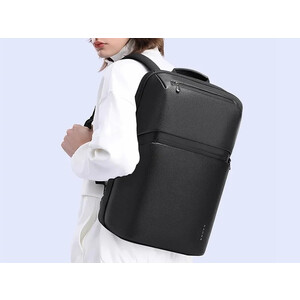 خرید کوله مسافرتی چرم بنج Bange BG-6625 Leather 15.6″ laptop Backpack