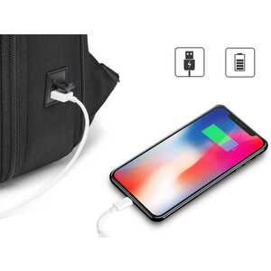 کوله ضد آب یو اس بی دار بنج Bange BG-S52 Premium Laptop Backpack