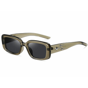 کیفیت عینک آفتابی زنانه پلاریزه karen bazaar B8205 narrow frame polarized sunglasses