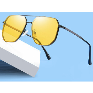 خرید عینک آفتابی پولاریزه فتوکرومیک karen bazaar CP8808 photochromic polarized metal sunglasses