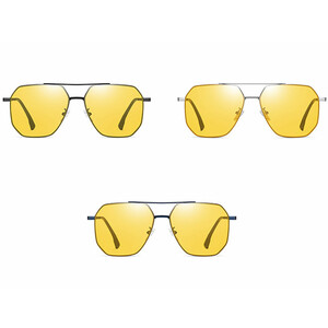 فروش عینک آفتابی پولاریزه فتوکرومیک karen bazaar CP8808 photochromic polarized metal sunglasses
