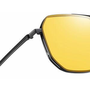 کیفیت عینک دودی پولاریزه فتوکرومیک karen bazaar CP8808 photochromic polarized metal sunglasses