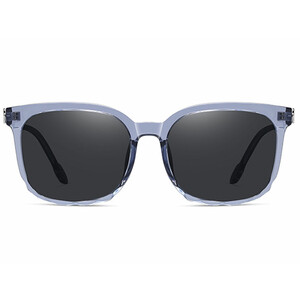 خرید عینک دودی زنانه پلاریزه karen bazaar B0760 Korean style trendy sunglasses for women