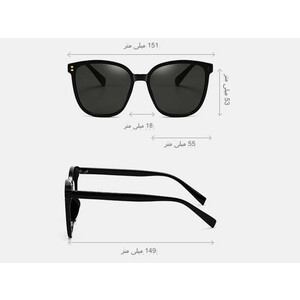 کیفیت عینک آفتابی زنانه karen bazaar A0715 nylon lens sunglasses