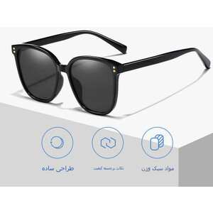 خرید عینک آفتابی زنانه karen bazaar A0715 nylon lens sunglasses