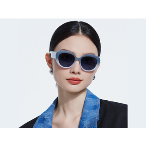 قیمت عینک آفتابی زنانه پولاریزه karen bazaar LY2320 Korean version of small-frame cat-eye sunglasses