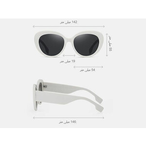 فروش عینک آفتابی زنانه پولاریزه karen bazaar LY2320 Korean version of small-frame cat-eye sunglasses